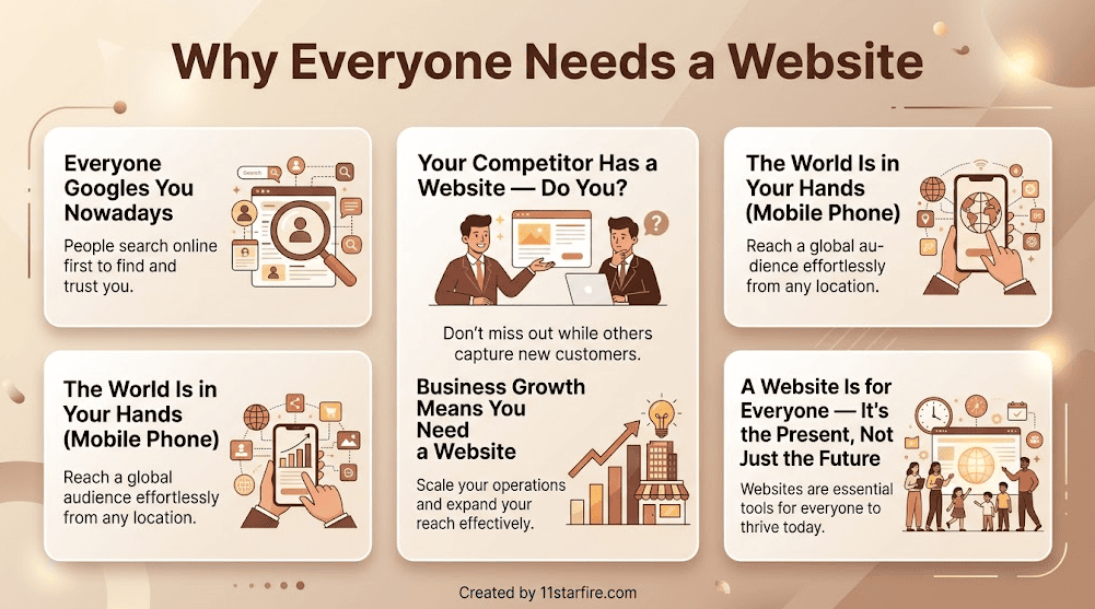 why everyone needs a website 2