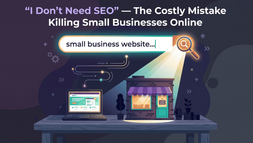 I Don't Need SEO — The Costly Mistake Killing Small Businesses Online2