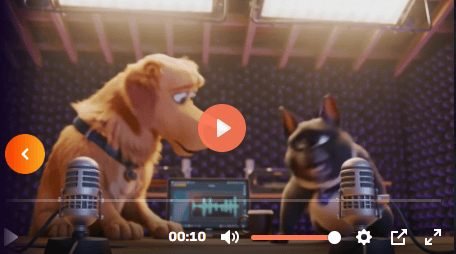 AI generated video example 1